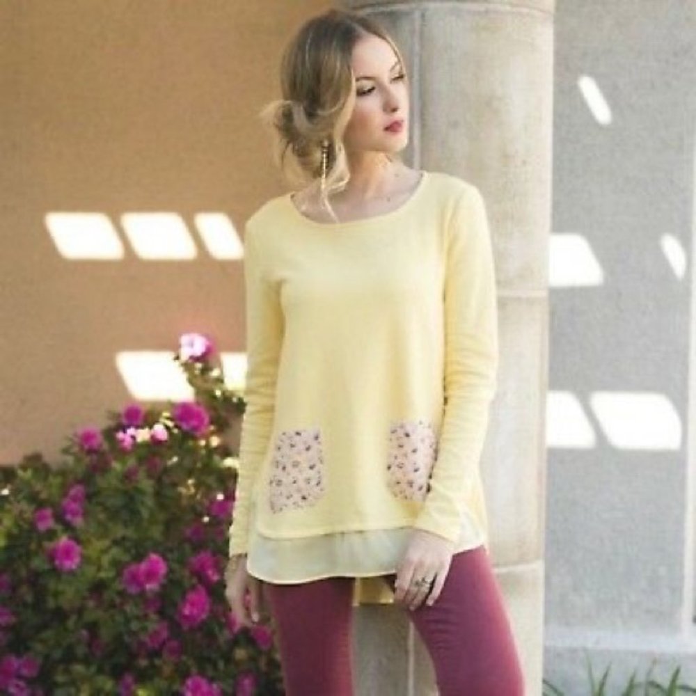 NWT Evy’s Tree Trish In Daffodil XSmall